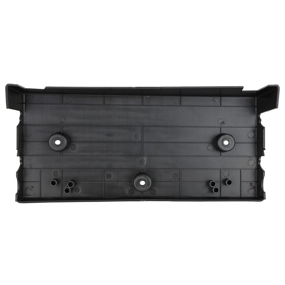 DAT AUTO PARTS Front License Plate Bracket Frame Cover Tag Holder Replacement for 2019 - 2021 Hyundai Veloster Black Textured HY1068129 86519J3000
