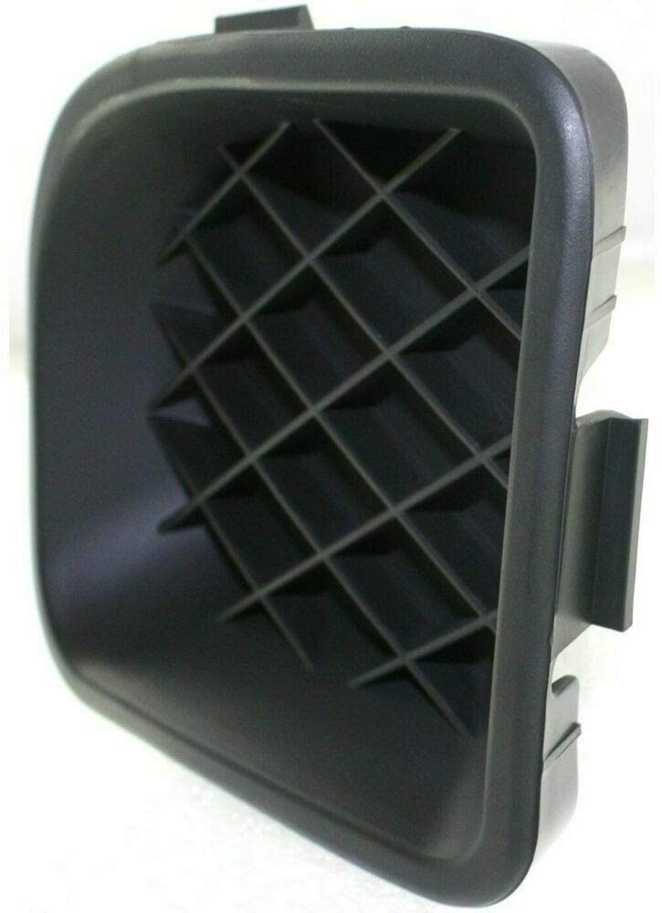 DAT AUTO PARTS Driver and Passenger Side Grille Bezel Bumper Cover Set Pair of 2 Replacement for 2006-2010 Chrysler PT CRUISER Black Textured Plast...