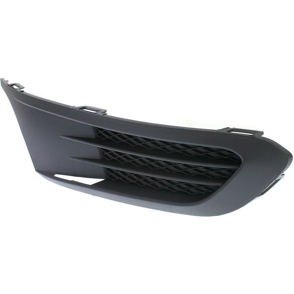 Front Passenger Side Fog Light Hole Cover Fits 2011-2014 Volkswagen Jetta Sedan Black Textured VW1039119 5C68536669B9