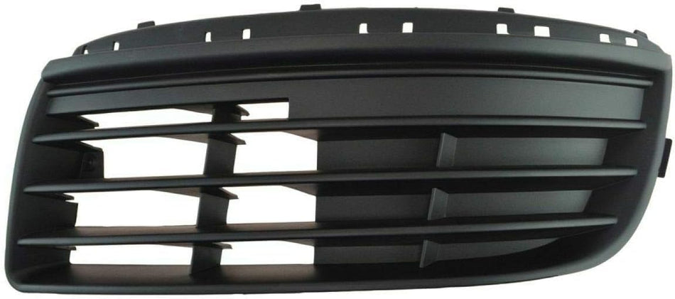 DAT AUTO PARTS Front Left Driver Side Bumper Cover Grille Insert Trim Molding Replacement for 2005-2010 Volkswagen Jetta Black Textured Made of Pla...