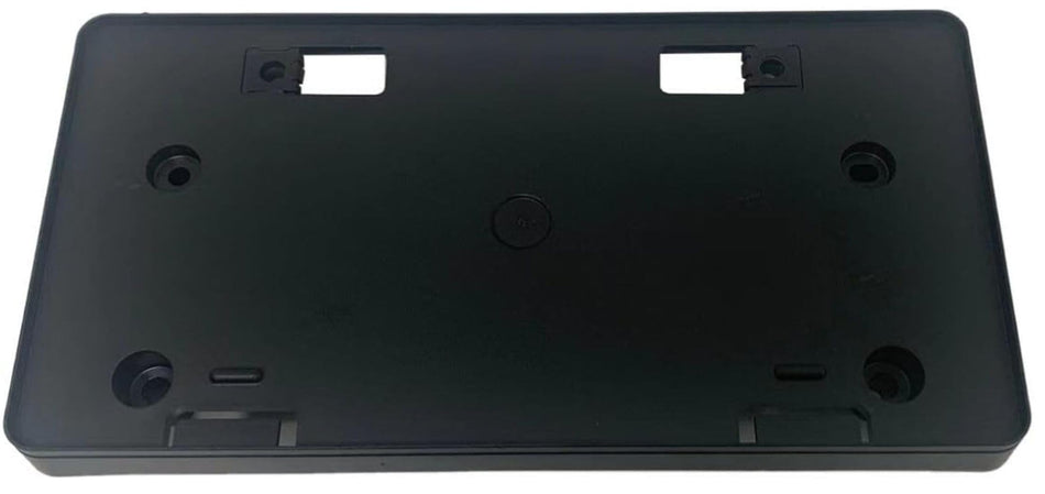 DAT AUTO PARTS Front Bumper License Plate Frame Tag Mounting Bracket Holder Cover Replacement for 2021-2025 Toyota Highlander XSE Models Black Text...