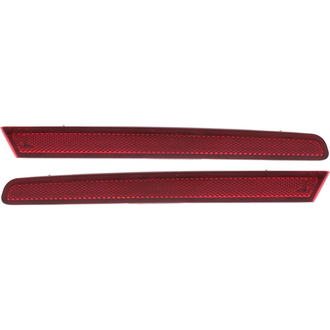 DAT AUTO PARTS Rear Left Driver and Right Passenger Side Pair Bumper Cover Marker Light Reflector Lamp Insert Set Of 2 Replacement For 2011-2015 Fo...