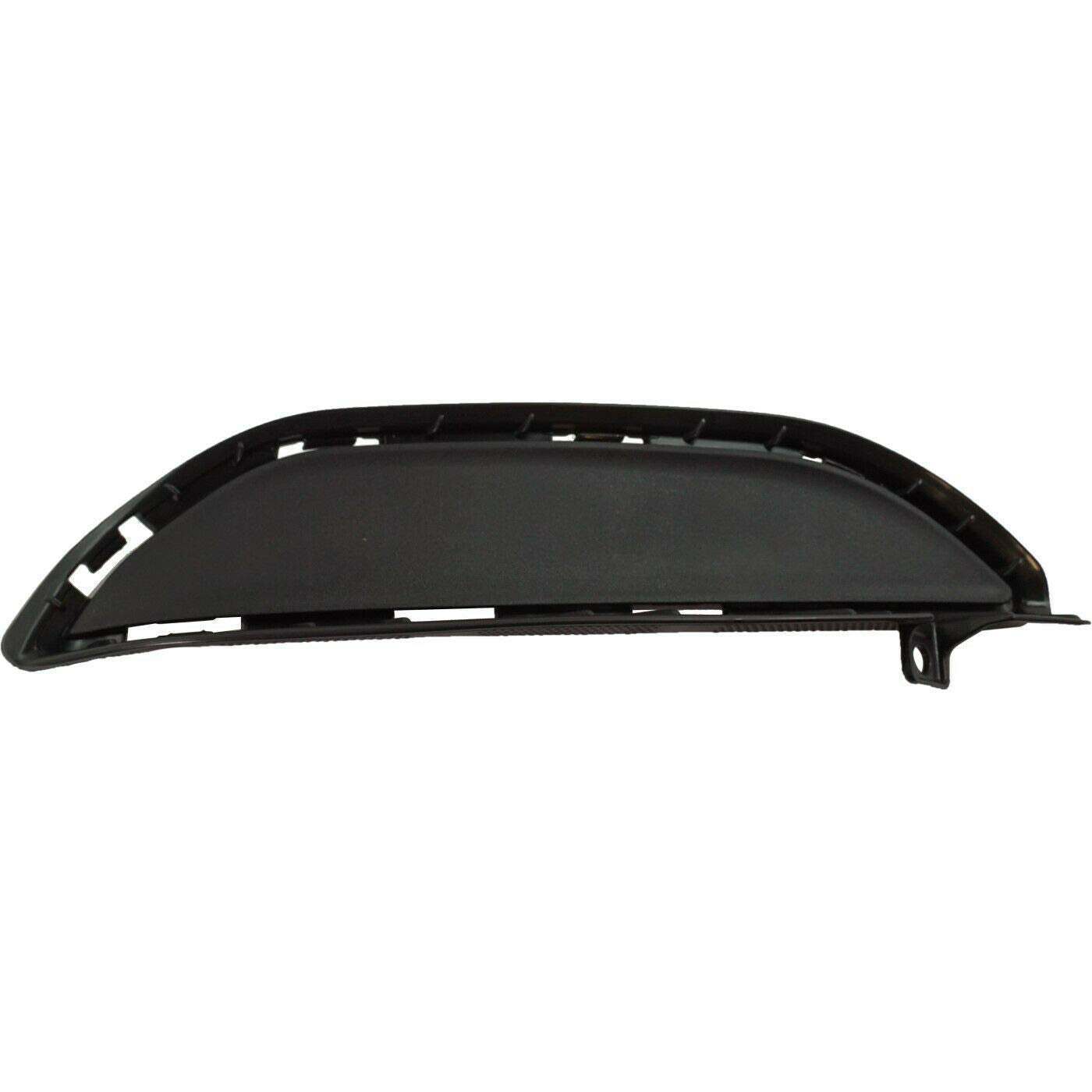 DAT AUTO PARTS Front Left Driver Side Fog Light Hole Lamp Cover Trim Molding Grille Bumper Insert Replacement For 2019 2020 2021 Hyundai Tucson Bla...