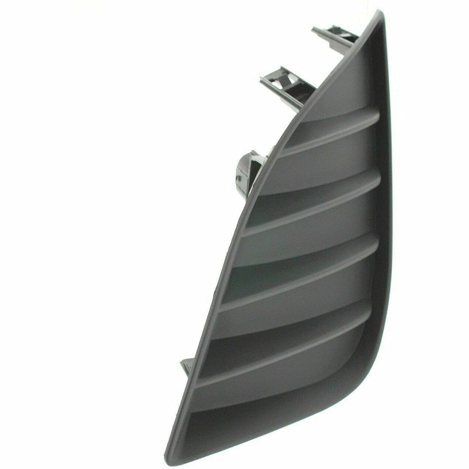 DAT AUTO PARTS Front Right Passenger Side Bumper Fog Light Lamp Hole Cover Grille Molding Trim Replacement for 2014 2015 2016 Toyota Corolla Black ...