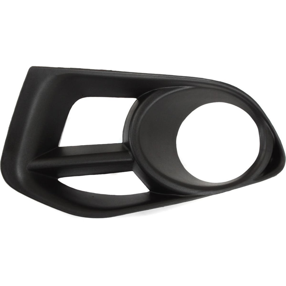 DAT AUTO PARTS Front Left Driver & Right Passenger Side Bumper Fog Light Bezel Cover Trim Set Replacement for 2011-2014 Nissan Murano Black Texture...