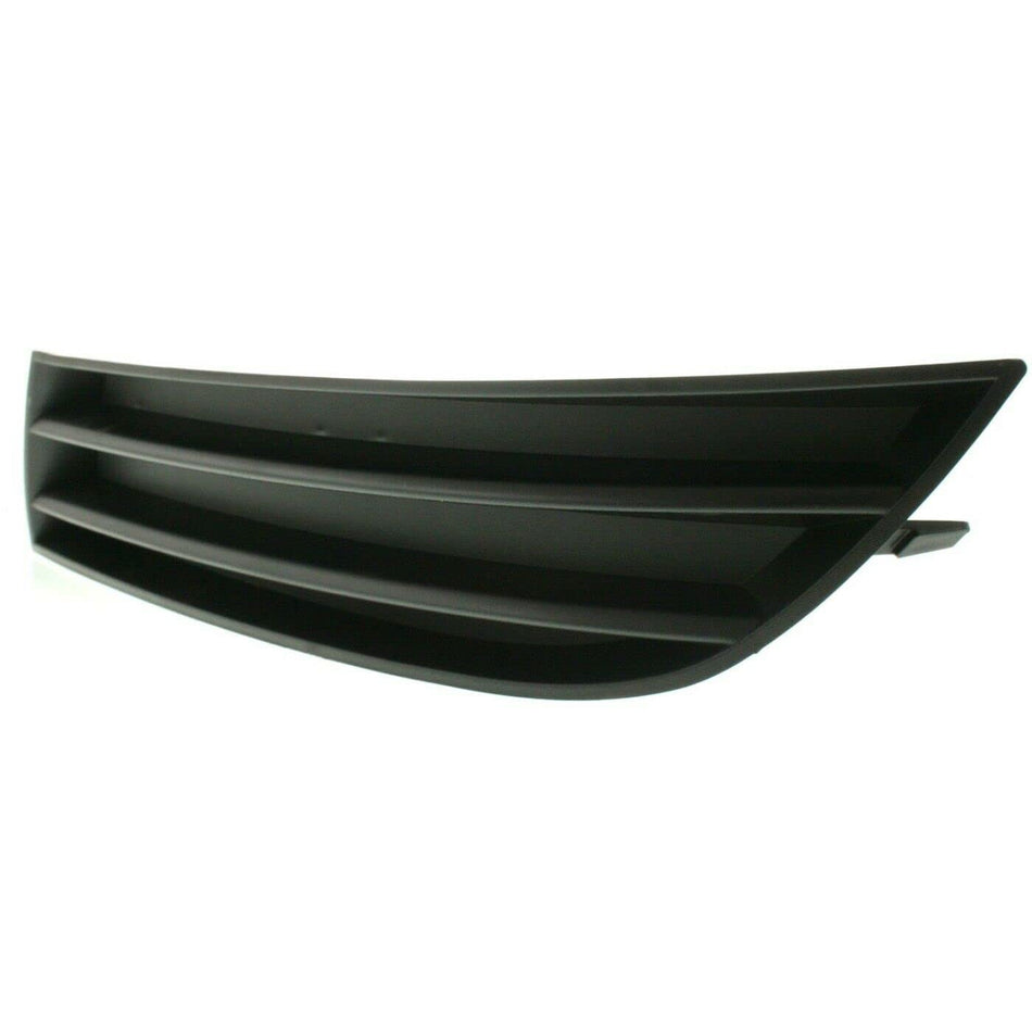 DAT AUTO PARTS Front Left Driver Side Fog Light Cover Lamp Hole Grille Trim Molding Bumper Insert Replacement For 2007 2008 2009 Saturn Aura XE Bla...
