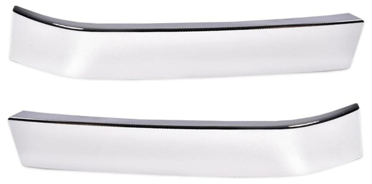 DAT AUTO PARTS Front Left Driver & Right Passenger Set Bumper Molding Split Center Bar Outer Wing Replacement For 2003-2006 Chevy Silverado 1500 35...