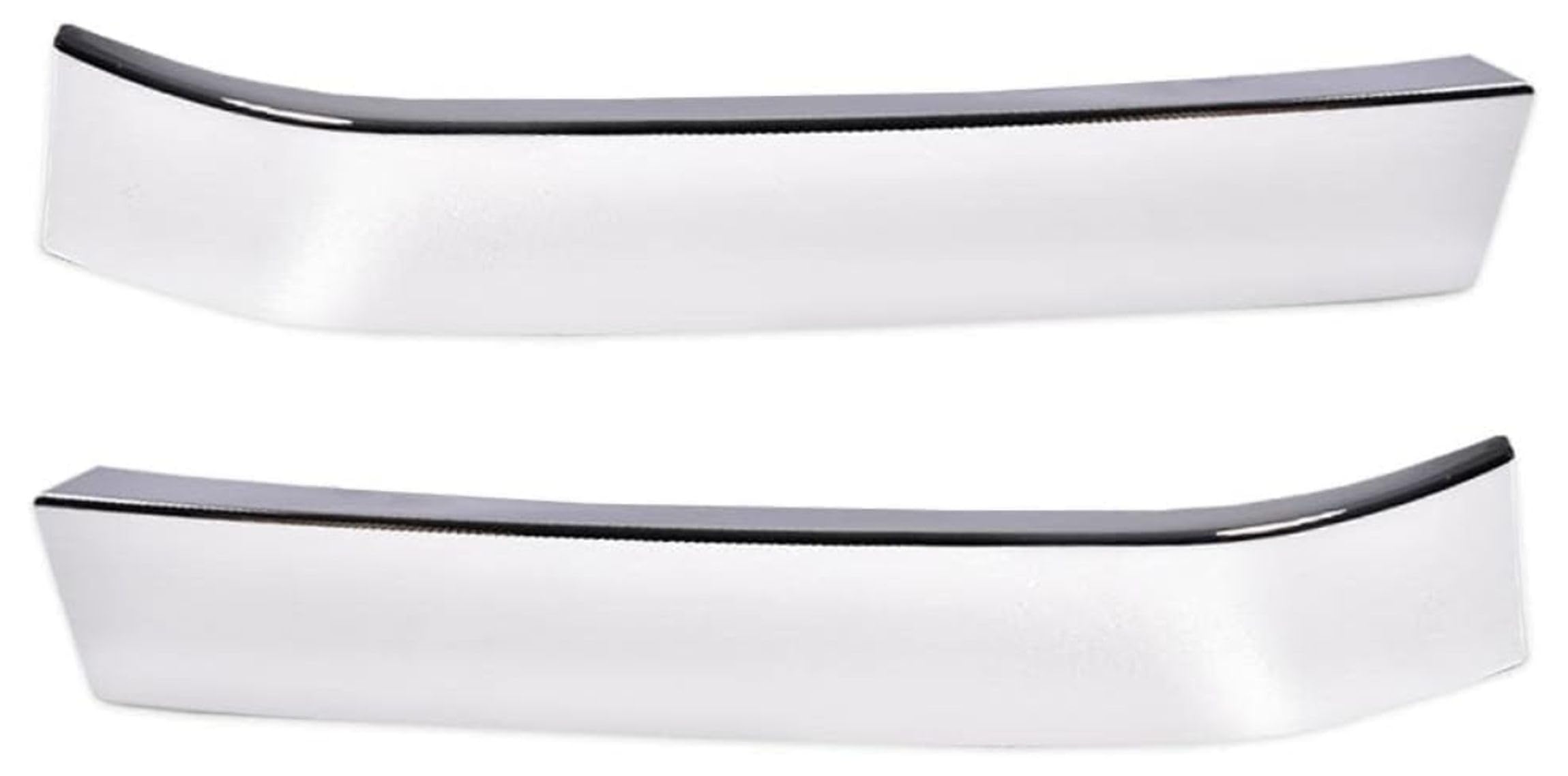 DAT AUTO PARTS Front Left Driver & Right Passenger Set Bumper Molding Split Center Bar Outer Wing Replacement For 2003-2006 Chevy Silverado 1500 35...