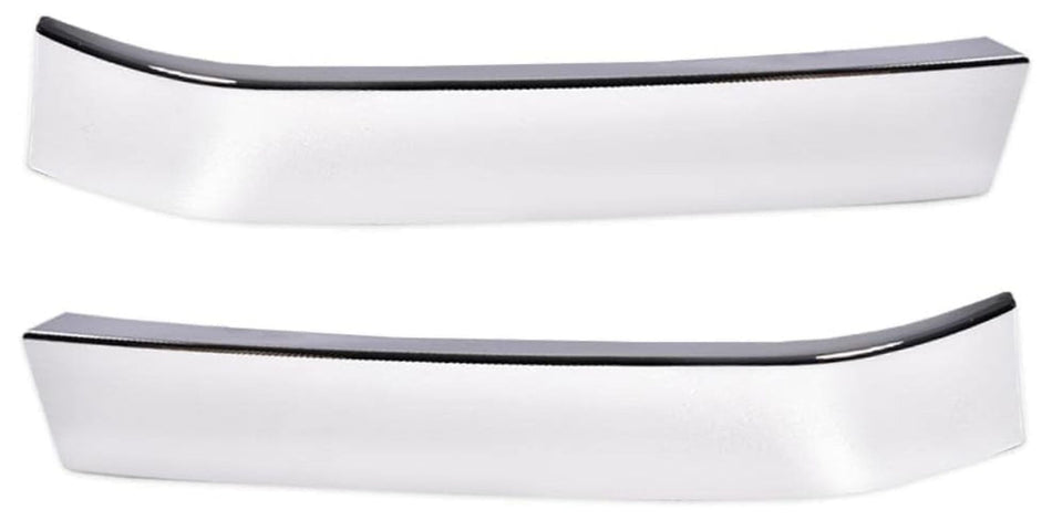 DAT AUTO PARTS Front Left Driver & Right Passenger Set Bumper Molding Split Center Bar Outer Wing Replacement For 2003-2006 Chevy Silverado 1500 35...