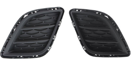 DAT AUTO PARTS Front Left Driver & Right Passenger Side Fog Light Cover Set of 2 Replacement for 2010-2012 Mazda CX7 Black Textured MA1038117 MA103...