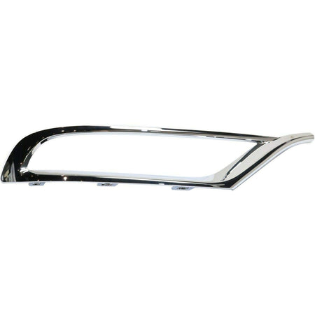 DAT AUTO PARTS Front Right Passenger Side Fog Light Cover Trim Ring Bezel Molding Insert Replacement For 2015-2023 Chrysler 300 Silver Chrome Smoot...