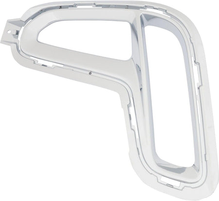DAT AUTO PARTS Front Right Passenger Side Fog Light Bumper Cover Grille Molding Insert Bezel Trim Replacement for 2021-2025 Dodge Durango Silver Ch...