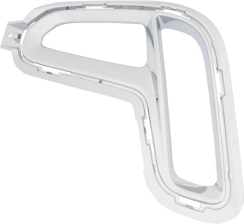 DAT AUTO PARTS Front Right Passenger Side Fog Light Bumper Cover Grille Molding Insert Bezel Trim Replacement for 2021-2025 Dodge Durango Silver Ch...