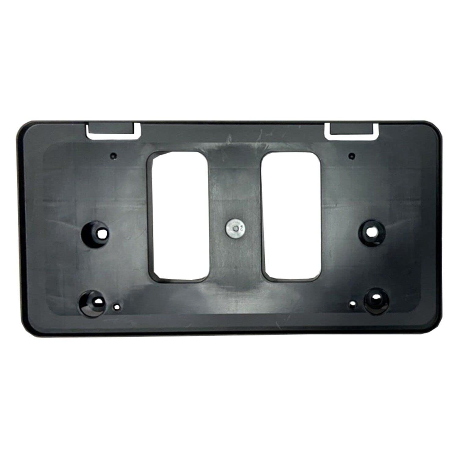 DAT AUTO PARTS Front Bumper License Plate Frame Tag Mounting Bracket Holder Cover Replacement for 2021-2025 Toyota Sienna Except XSE Models Black T...