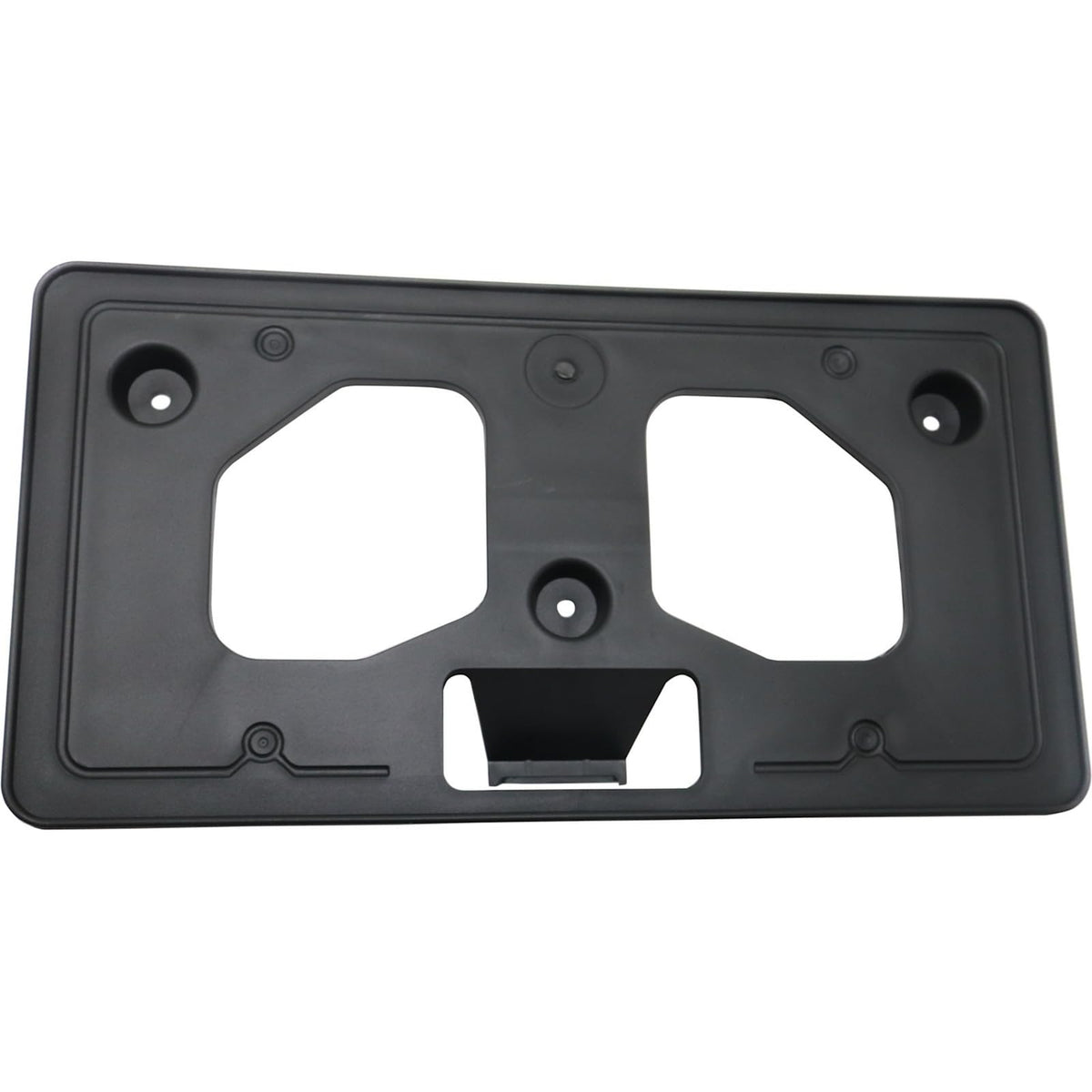 DAT AUTO PARTS Front License Plate Bracket Tag Holder, Fits 2017-2019 Honda CRV, Black PP Plastic Textured Finish, HO1068124 71145TLAA00