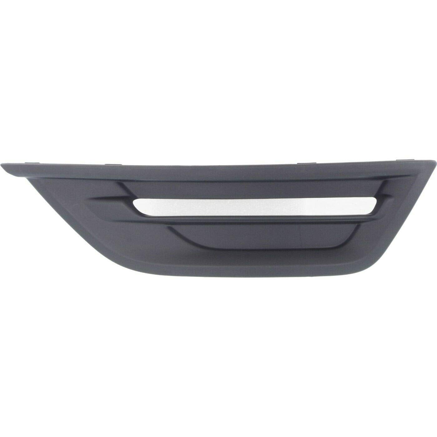 DAT AUTO PARTS Front Left Driver Side Fog Light Hole Cover Trim Molding Bumper Insert Replacement For 2013-2019 Ford Taurus SEL and Limited Models ...