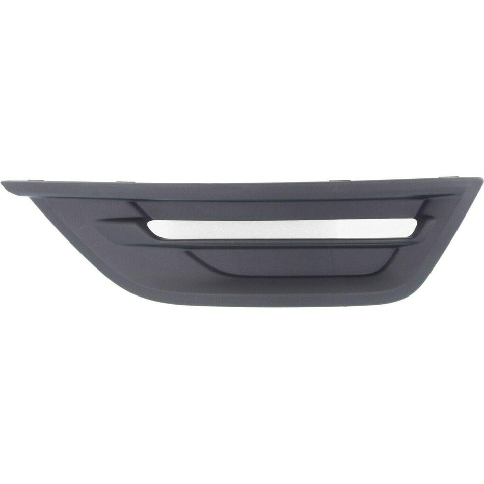 DAT AUTO PARTS Front Left Driver Side Fog Light Hole Cover Trim Molding Bumper Insert Replacement For 2013-2019 Ford Taurus SEL and Limited Models ...