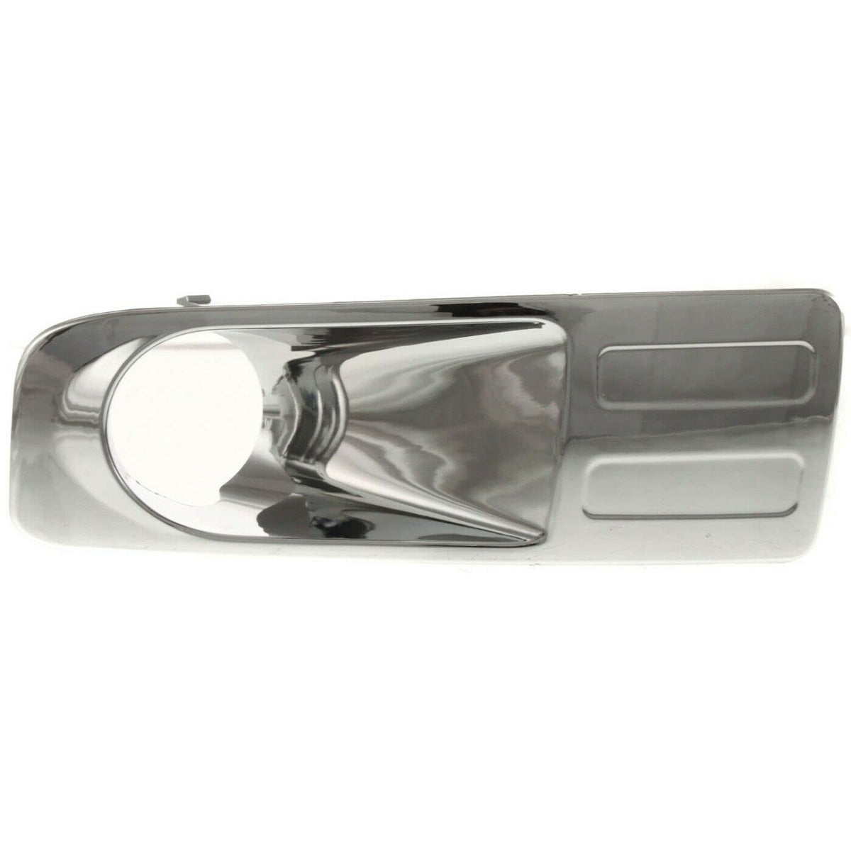 DAT AUTO PARTS Front Left Driver Side Fog Light Bezel Cover Trim Molding Bumper Insert Replacement For 2006 2007 2008 2009 Ford Fusion Silver Chrom...