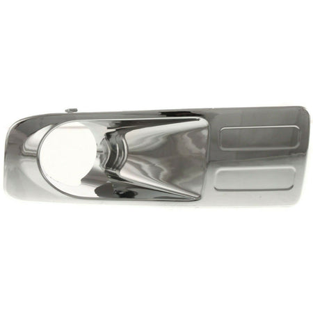 DAT AUTO PARTS Front Left Driver Side Fog Light Bezel Cover Trim Molding Bumper Insert Replacement For 2006 2007 2008 2009 Ford Fusion Silver Chrom...