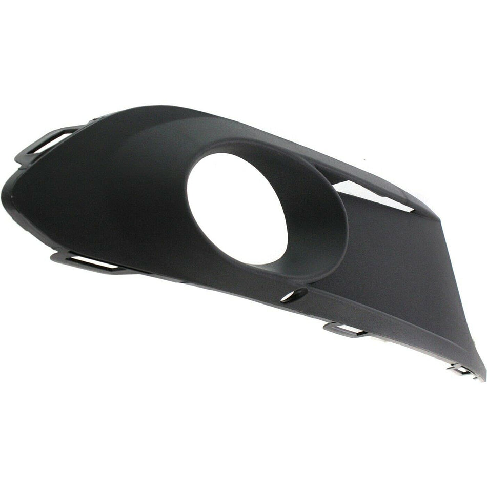 Front Passenger Side Fog Light Hole Cover Bezel Fits 2011-2014 Volkswagen Jetta Textured Black VW1039120 5C6853666A9B9