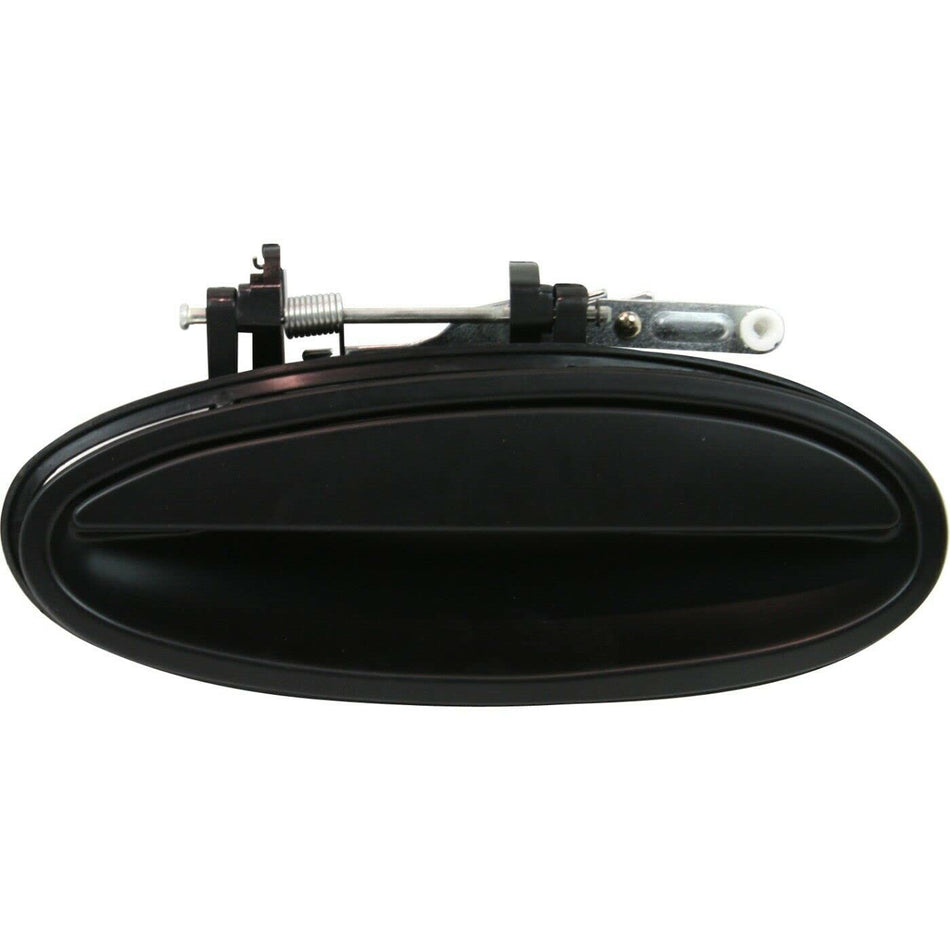 DAT AUTO PARTS Outside Rear Left Driver Side Exterior Door Handle Replacement for 1997-2005 Buick Park Avenue Black Smooth GM1520137 25699183