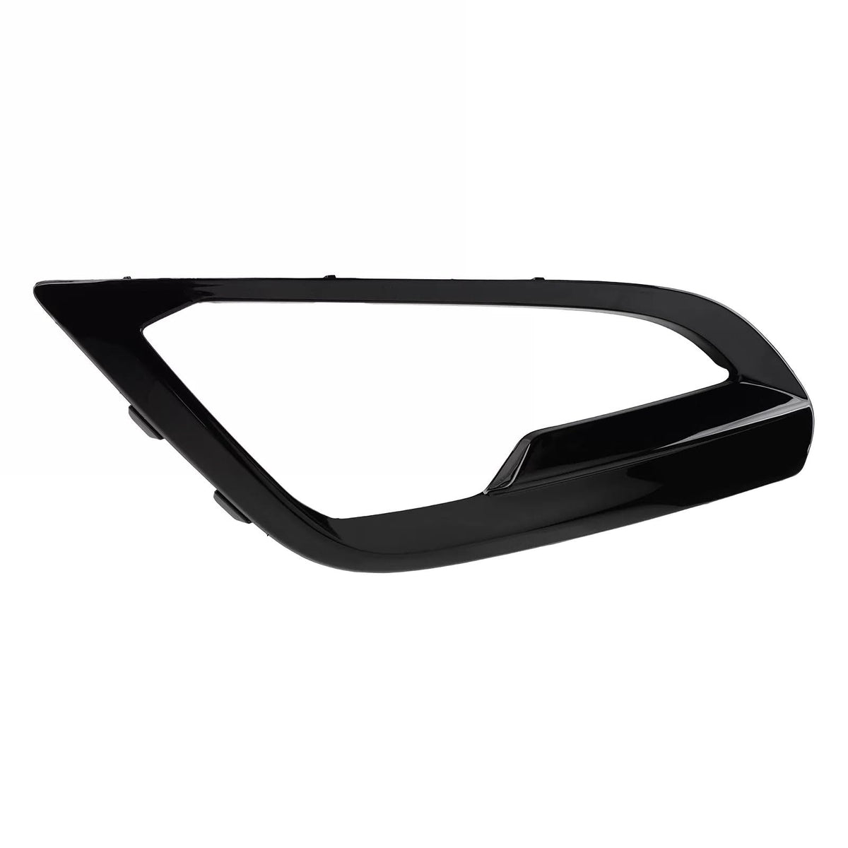 DAT AUTO PARTS Front Left Driver Side Fog Light Bezel Cover Trim Molding Bumper Insert Replacement For 2018-2022 Ford EcoSport Primed Black Smooth ...