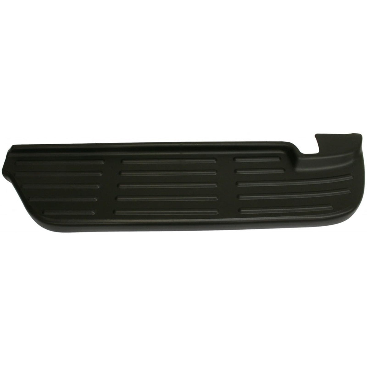 DAT AUTO PARTS Rear Right Passenger Side Bumper Step Pad Insert, Fits 1999–2007 Ford Pickup F450 & F550 Superduty Models, Black Plastic Textured Fi...