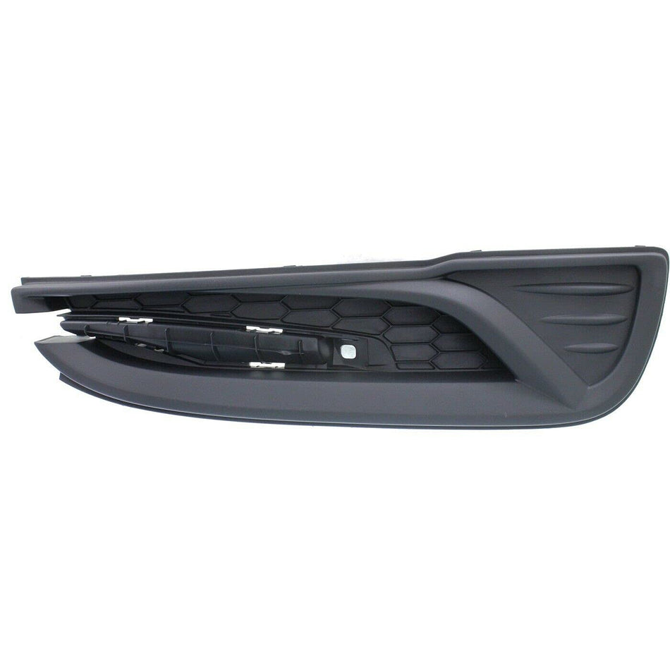 DAT AUTO PARTS Front Right Passenger Fog Light Hole Lamp Cover Grille Molding Trim Bumper Insert Replacement For 2013 2014 2015 Honda Civic 4 Door ...
