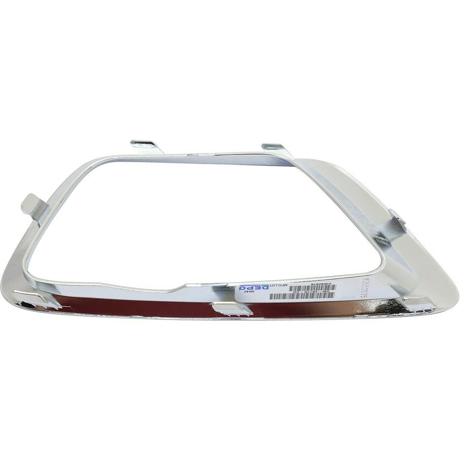 DAT AUTO PARTS Front Right Passenger Side Fog Light Hole Trim Ring Bezel Molding Bumper Insert Replacement For 2015-2020 Chevrolet Colorado without...