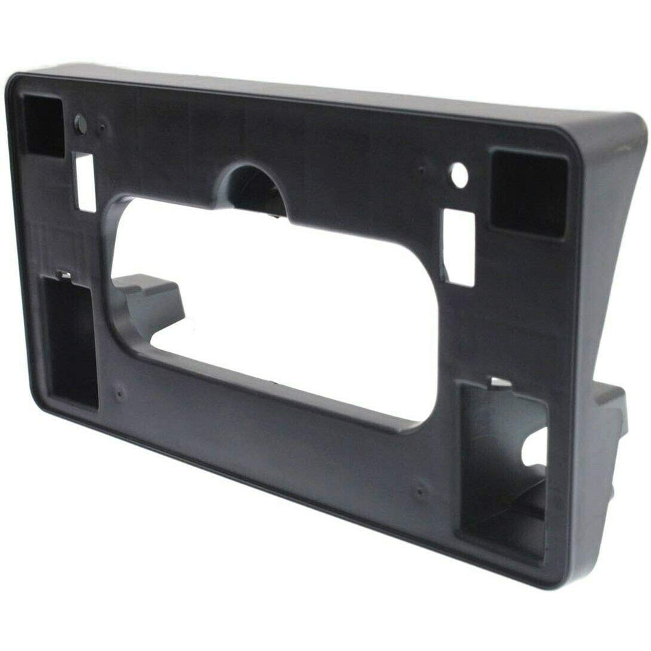 DAT AUTO PARTS Front Bumper License Plate Frame Tag Mounting Bracket Holder Replacement for 2006-2008 Honda Civic 4DR Sedan Hybrid Black Textured P...