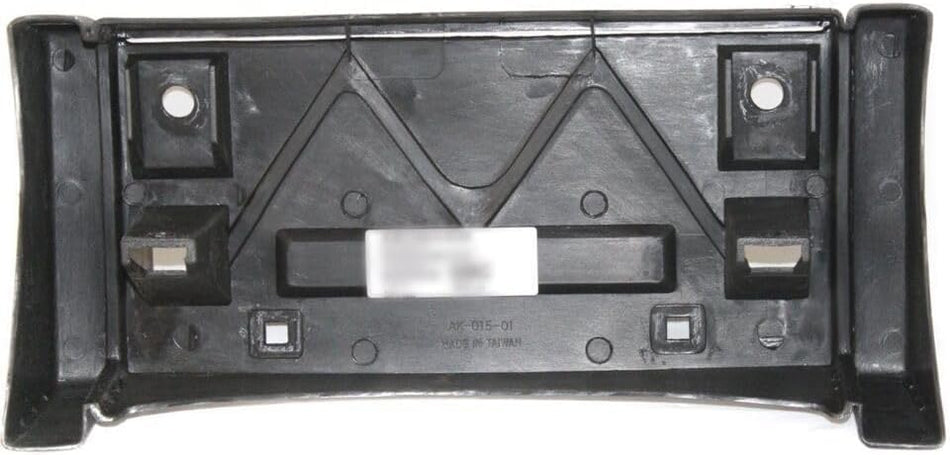 DAT AUTO PARTS Front Bumper License Plate Frame Tag Mounting Bracket Holder Replacement for 1994-2005 Chevrolet S10 Blazer Truck Black Textured Pla...