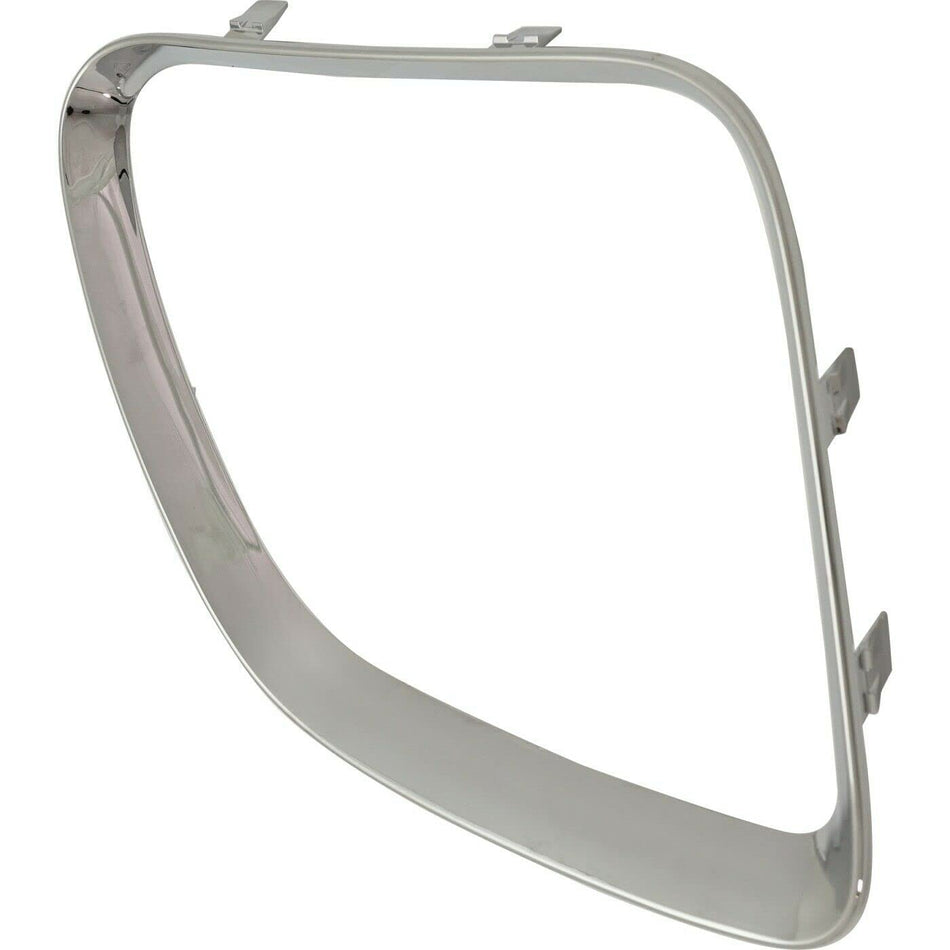 DAT AUTO PARTS Front Right Passenger Side Upper Bumper Insert Fog Light Bezel Molding Cover Grille Trim Replacement for 2005-2009 Pontiac G6 Chrome...