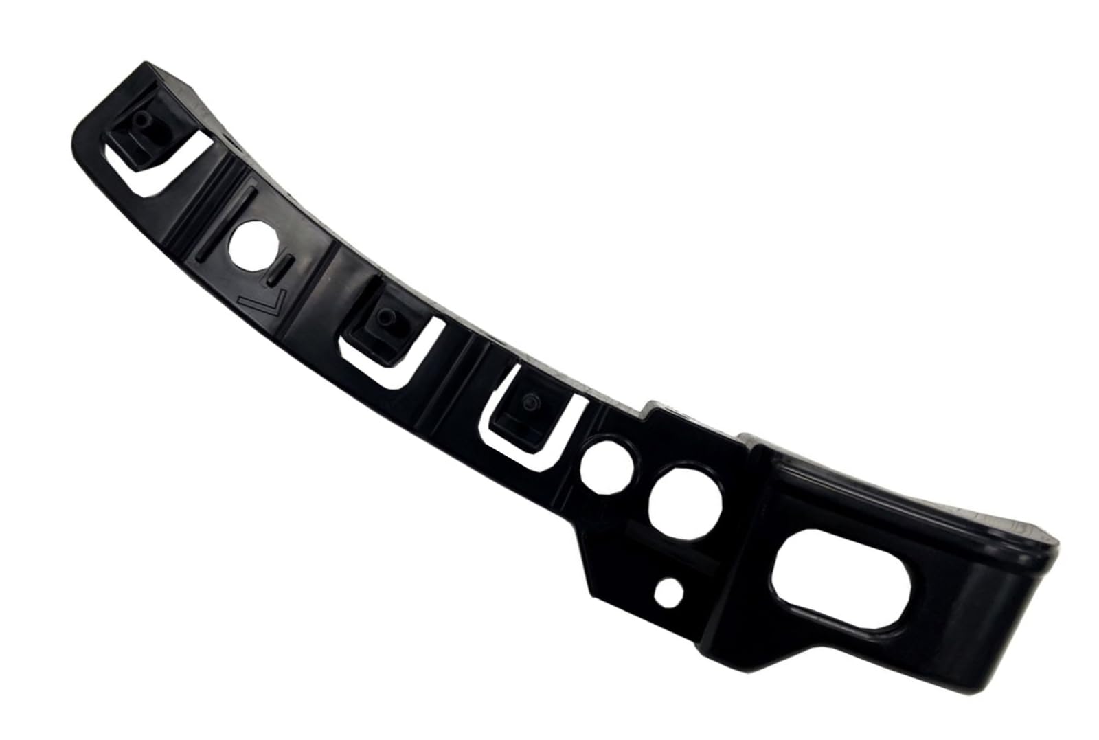 DAT AUTO PARTS Front Left Driver Side Outer Bumper Cover Bracket, Vertical Outer Edge, Fits 2022-2025 Mazda CX5, Black Textured Plastic Finish, MA1...