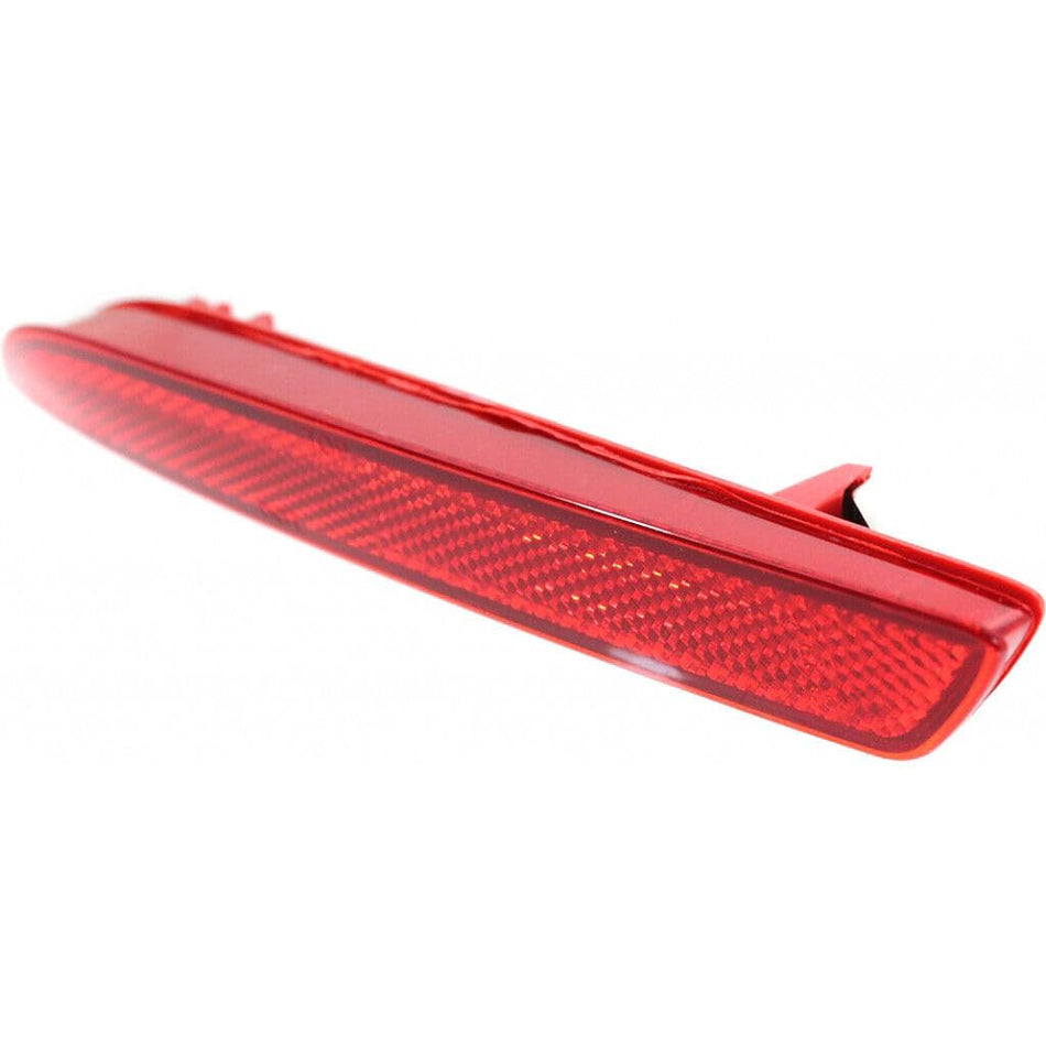 Rear Driver Side Bumper Reflector Fits 2010-2014 Honda CR V 2011-2014 TSX Base Honda 2012-2014 CR V 2013-2014 Fit EV Red Lens HO1184103 33555SLJ013