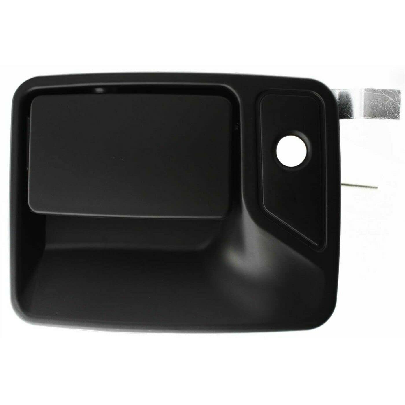 DAT AUTO PARTS Front Left Driver Side Exterior Door Handle Replacement for 2000-2005 Ford Excursion Black Smooth FO1310127 7C3Z3622405APPTM