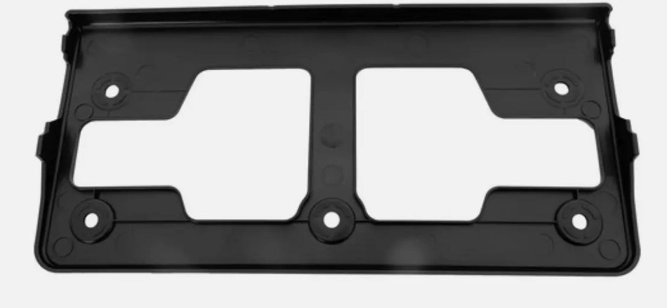 DAT AUTO PARTS Front License Plate Bracket Frame Cover Tag Holder Replacement For 2020 - 2022 Volkswagen Atlas/Atlas Cross Sport Except R-Line Blac...