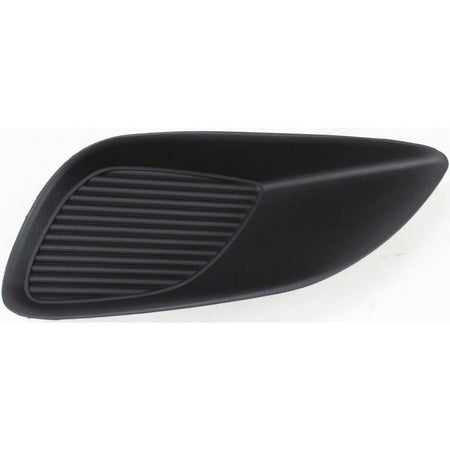 DAT AUTO PARTS Front Left Driver Side Bumper Fog Light Lamp Cover Grille Trim Replacement for 2007-2012 Toyota Yaris Except 2009-2010 S-Model Black...