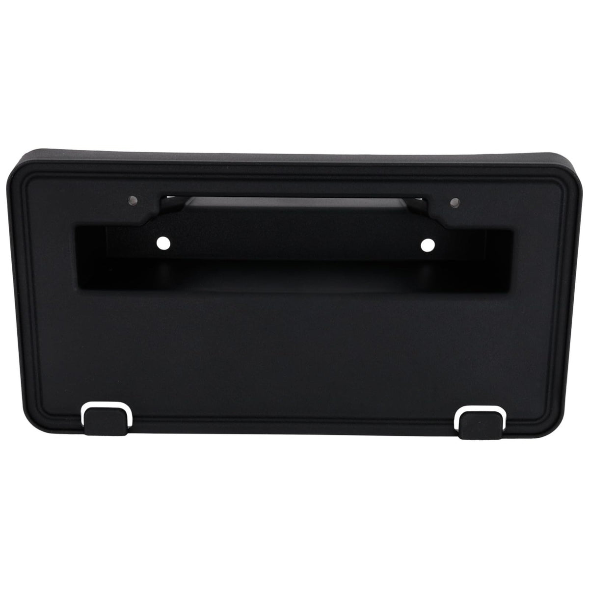 DAT AUTO PARTS Front License Plate Bracket Tag Holder, Fits 2017–2019 Ford Pickup Superduty, and F450 Superduty, Except Dually Models, Black Plasti...