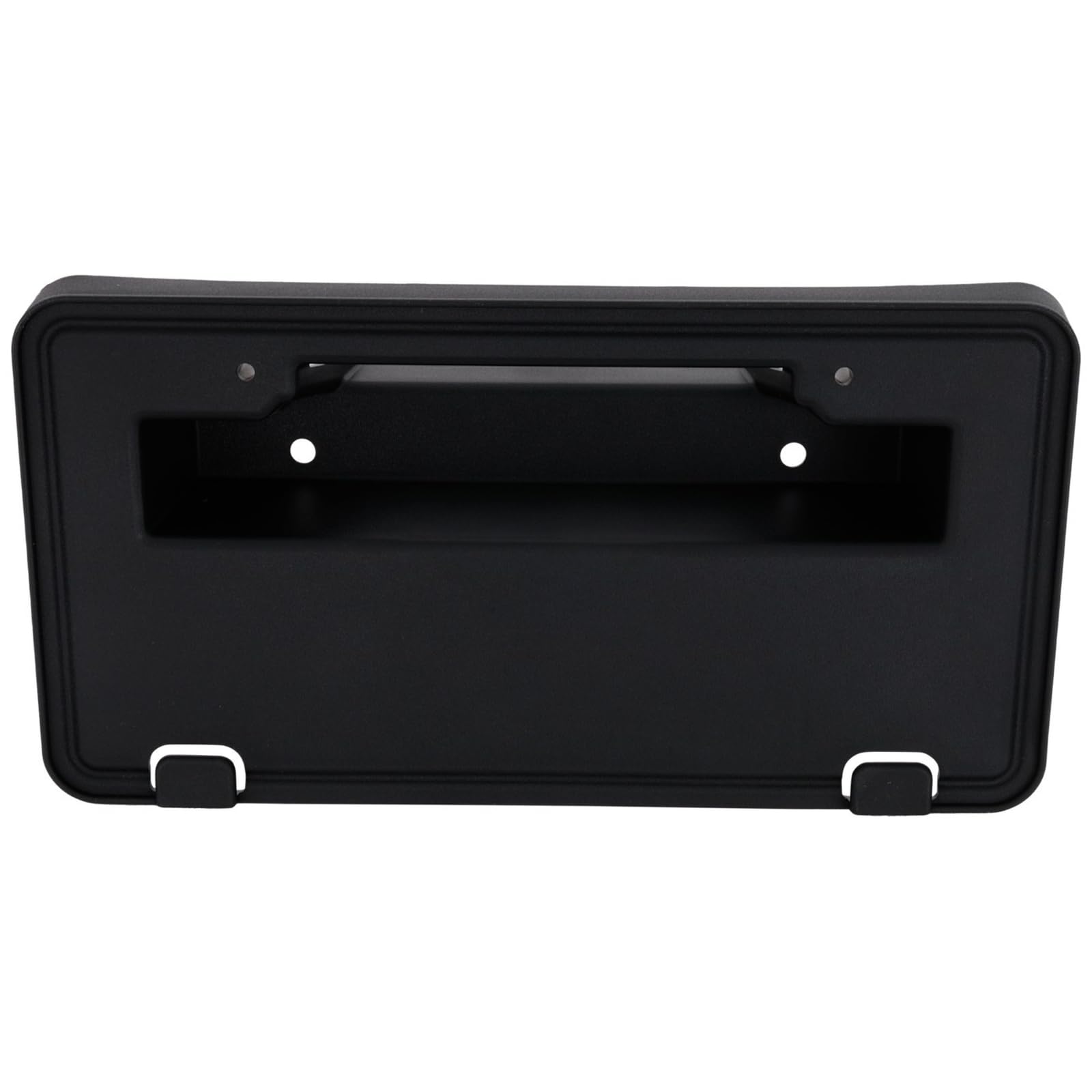DAT AUTO PARTS Front License Plate Bracket Tag Holder, Fits 2017–2019 Ford Pickup Superduty, and F450 Superduty, Except Dually Models, Black Plasti...