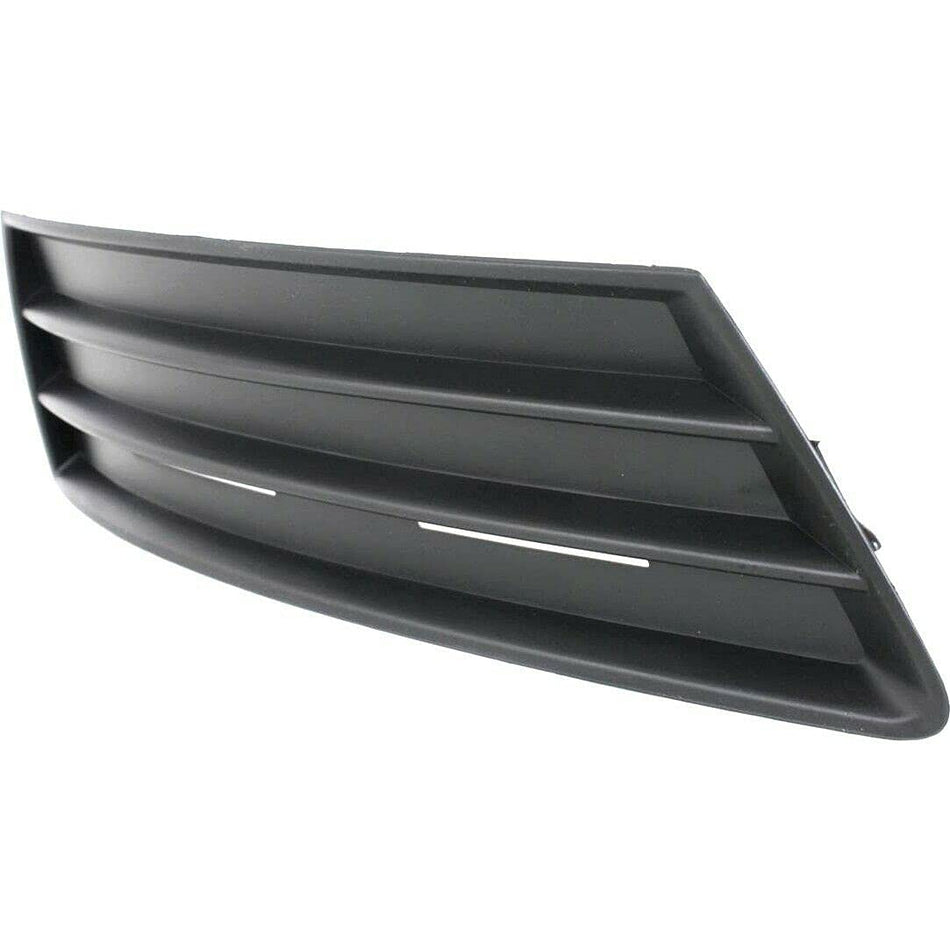 Front Passenger Side Fog Light Hole Cover Fits 2009-2012 Volkswagen CC Passat CC Black Textured VW1039108 3C8853666B9B9
