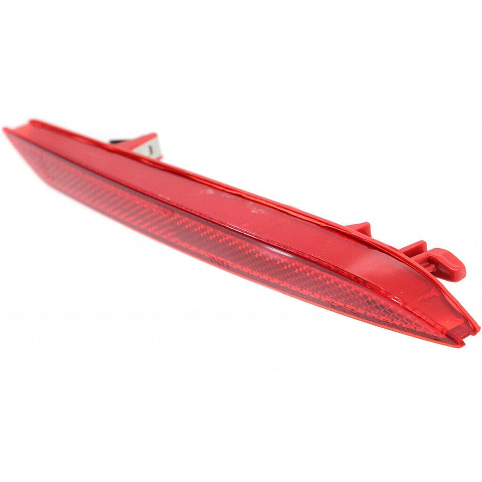 Rear Passenger Side Bumper Reflector Fits 2010-2014 Honda CR V 2010-2014 Insight 2012-2014 CR V Red Lens HO1185103 33505SLJ013