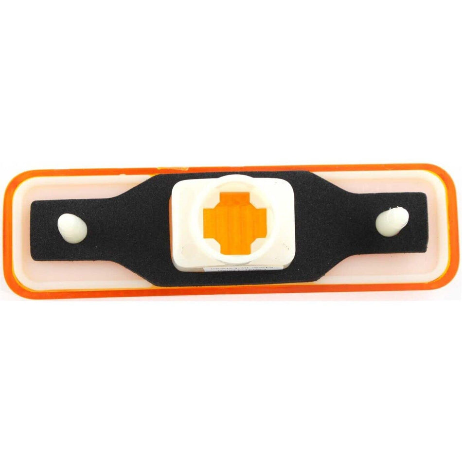 Front Driver and Passenger Side Marker Light Set of 2 Fits 1972-1993 Dodge Ramcharger D150 D250 D350 W150 Charger Amber Lens CH2550101 3587436