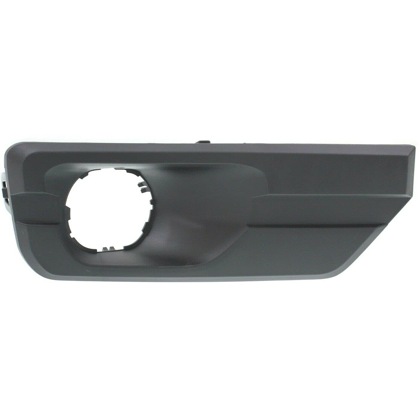 DAT AUTO PARTS Front Right Passenger Side Fog Light Hole Bezel Cover Trim Molding Bumper Insert Replacement For 2013-2016 GMC Acadia Denali Black T...
