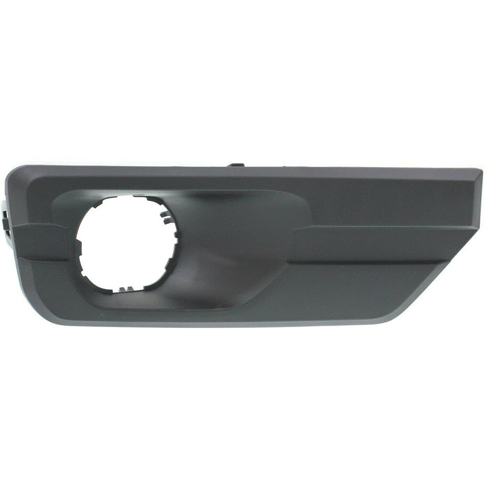 DAT AUTO PARTS Front Right Passenger Side Fog Light Hole Bezel Cover Trim Molding Bumper Insert Replacement For 2013-2016 GMC Acadia Denali Black T...
