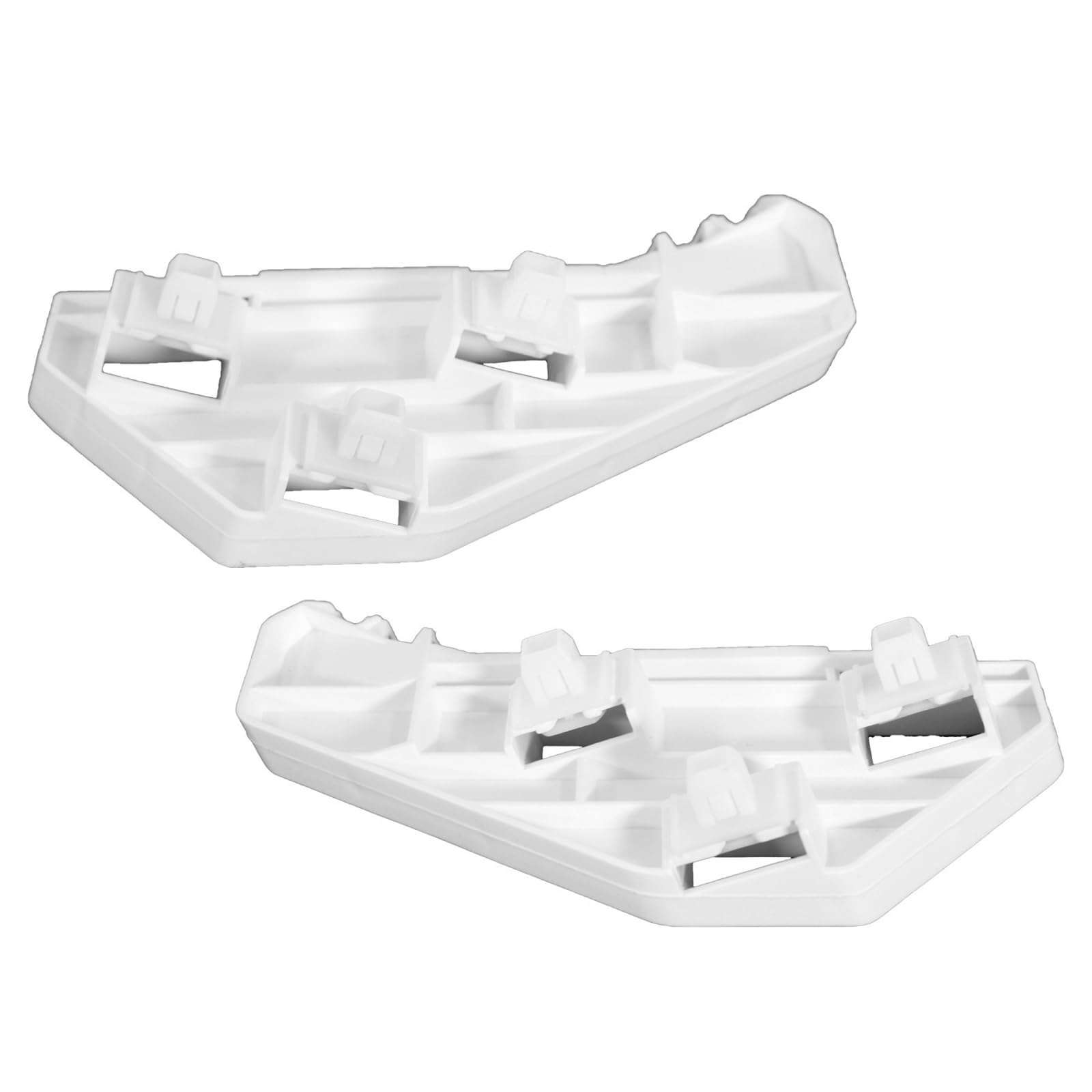 Front Left Driver & Right Passenger Set Of 2 Bumper Cover Spacer Mounting Bracket Reinforcement Support Retainer Pair Replacement For 2002-2006 Hon...