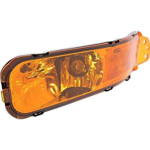 Front Driver Side Corner Park Signal Lamp Housing Light Fits 2009 Ford Mustang Amber Lens FO2520180 4R3Z13201AA