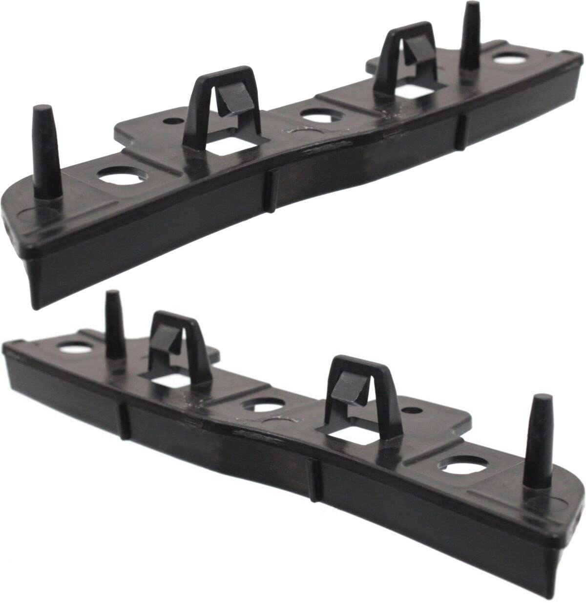 Front Left Driver & Right Passenger Set Of 2 Bumper Cover Support Bracket Mounting Retainer Stiffener Pair Replacement For 2013 2014 2015 2016 Ford...