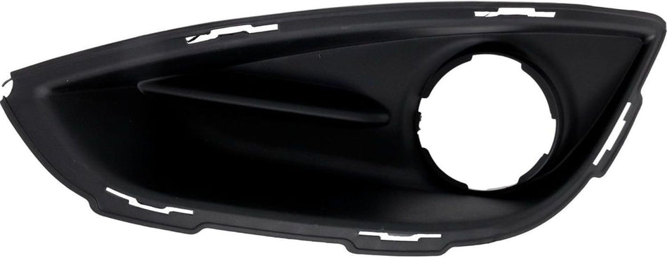Front Left Driver Side Bumper Cover Trim, Fits 2017-2020 Chrysler Pacifica Van & Van Hybrid Except L & LX Models, Will NOT Include Trim Moldings, T...