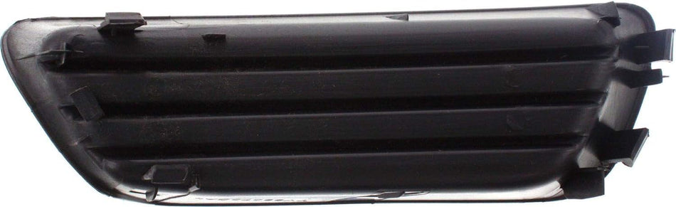 Fog Light Hole Cover Molding for 2007-2011 Toyota Camry Camry Hybrid Front Left Driver Side Textured Black TO2598103