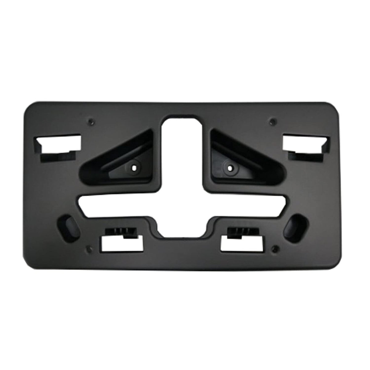 DAT AUTO PARTS Front License Plate Bumper Bracket Frame Cover Tag Holder Replacement for 2019 Chevrolet Cruze Sedan Hatchback Black Textured Plasti...